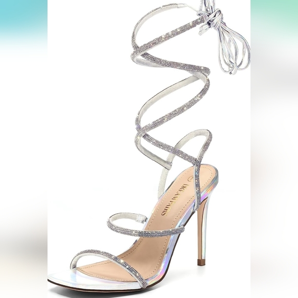 Embellished Strappy Sandals - Picture 1 of 7